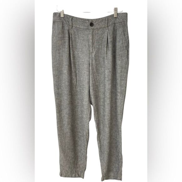 A New Day Gray Pleated Front Pants Size 8 - Picture 1 of 6